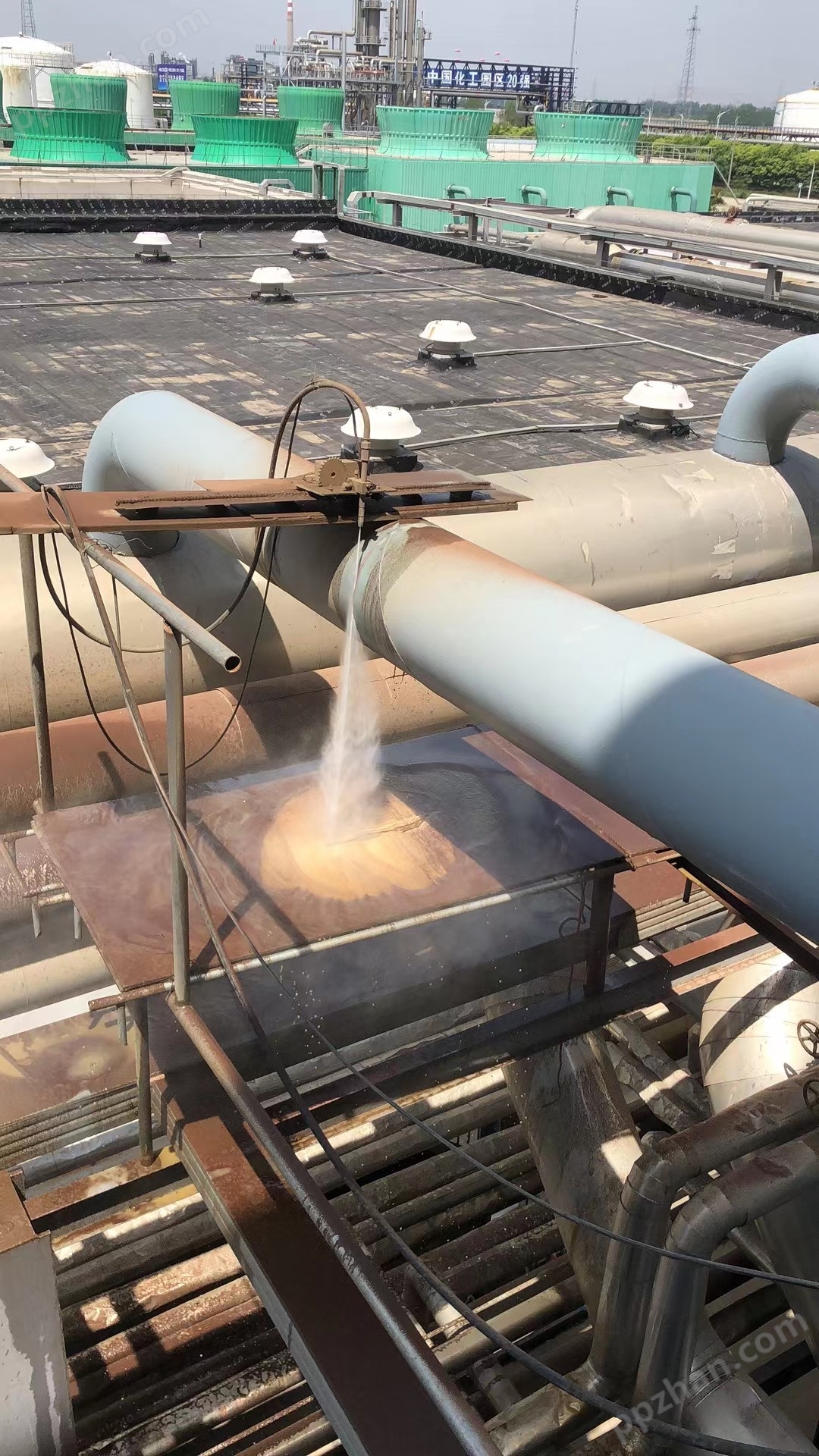 宏纳利水切割生产厂家金属油罐管道防爆切割